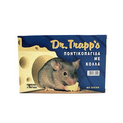 DR. TRAPP'S MOUSE TRAP WITH ADHESIVE LARGE SIZE 