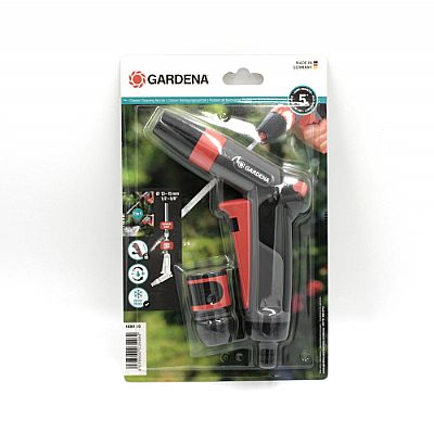 GARDENA CLASSIC CLEANING NOZZLE AND HOSE CONNECTOR (18301-29)